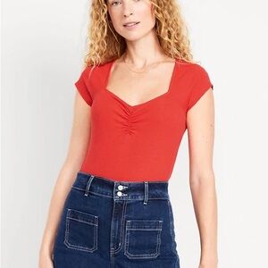 Old Navy Double-Layer Cinched Bodysuit